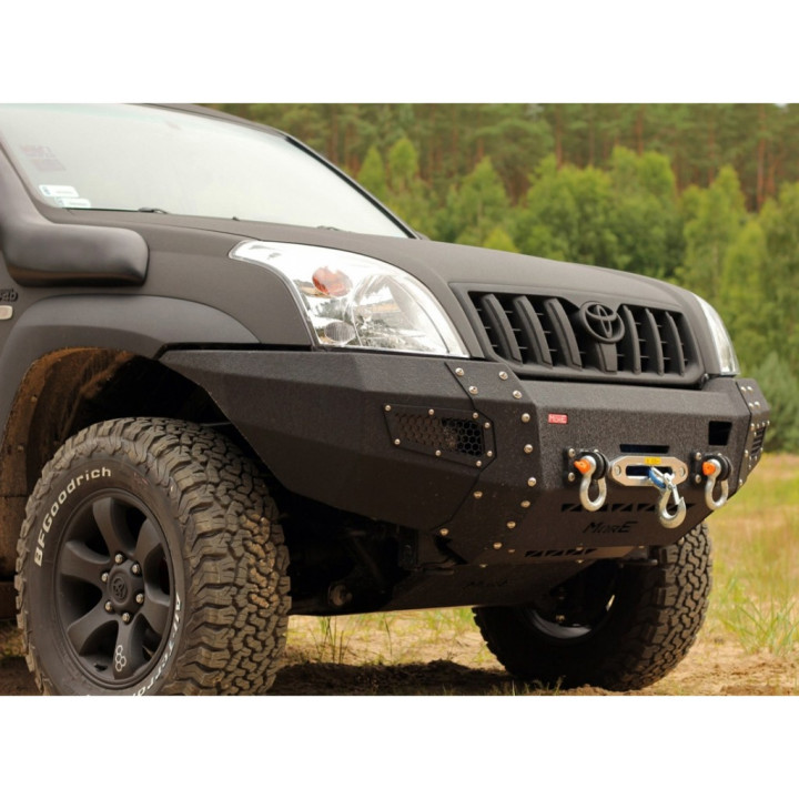 Off-Road Bullbar, MorE 4x4, Toyota Land Cruiser 2002 - 2009 - EDK.ro