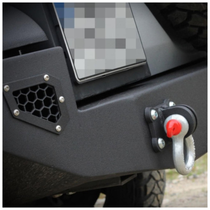 Bară de Protecție Spate, MorE 4x4, Toyota Land Cruiser 2002 - 2009 - EDK.ro