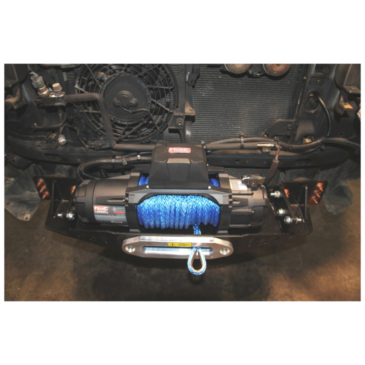 Placă de Montare Ascunsă pentru Troliu, MorE 4x4, Toyota Land Cruiser 2002 - 2009 - EDK.ro