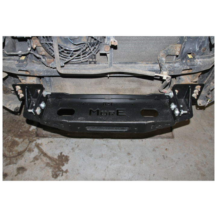 Placă de Montare Ascunsă pentru Troliu, MorE 4x4, Toyota Land Cruiser 2002 - 2009 - EDK.ro