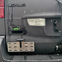 License Plate Bracket (US), Bison Gear, Toyota Land Cruiser 2002 - 2009 - EDK.ro