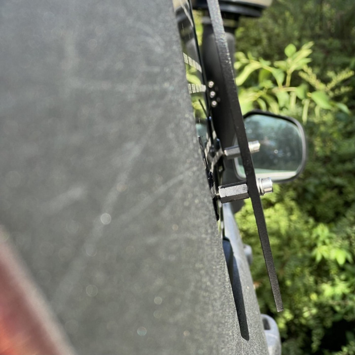 Left External MOLLE Panel, Bison Gear, Toyota Land Cruiser 2002 - 2009 - EDK.ro