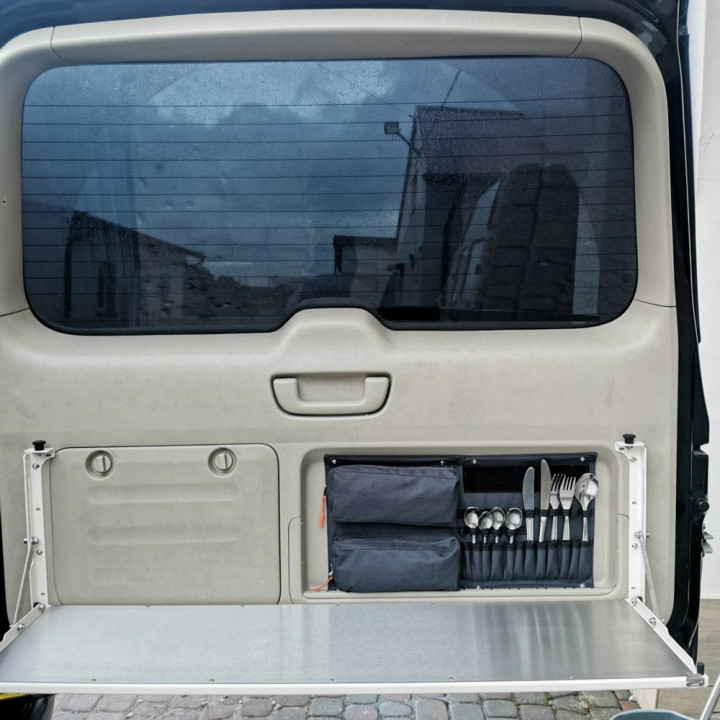 Cutlery Organizer to Door, Bison Gear, Toyota Land Cruiser 2002 - 2009 - EDK.ro