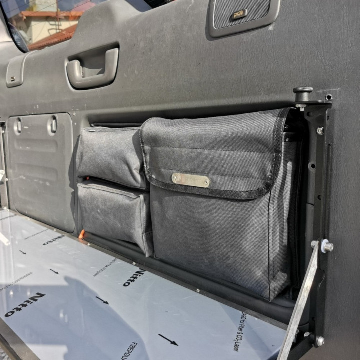 Organizator de Ușă, Bison Gear, Toyota Land Cruiser 120 2002 - 2009 - EDK.ro