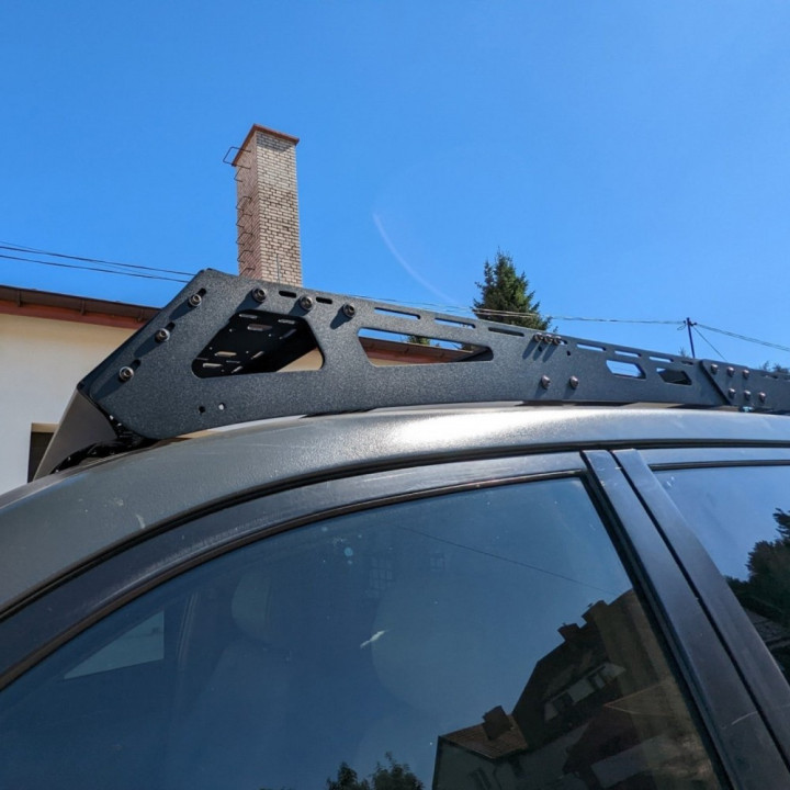 Roof Rack, Bison Gear OX PRO, Toyota Land Cruiser 2002 - 2009 - EDK.ro