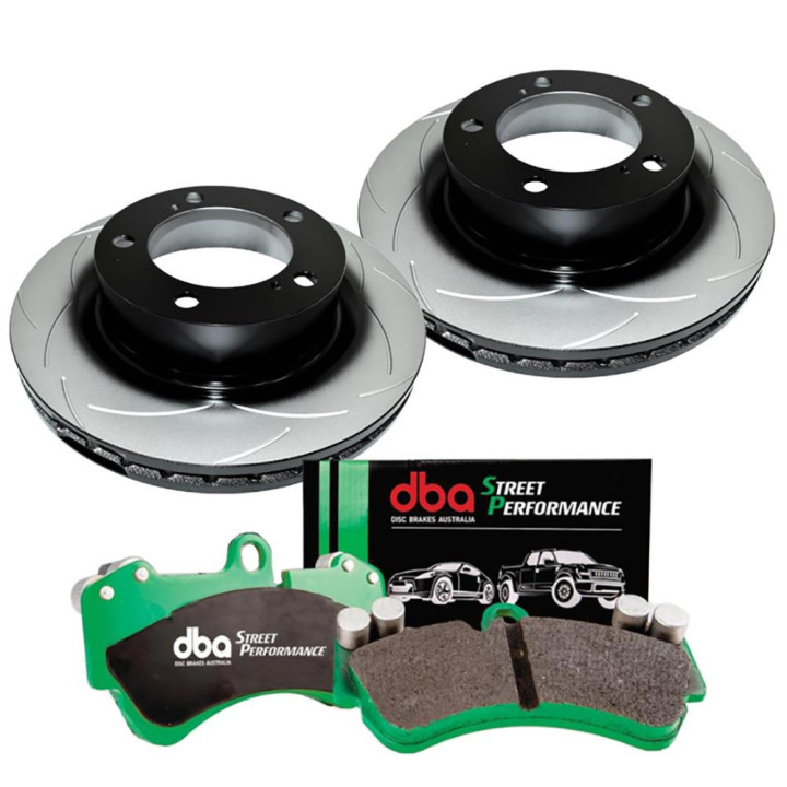 Front Brake Kit, DBA T2 Street Performance, Toyota Land Cruiser 2007 - 2021 - EDK.ro