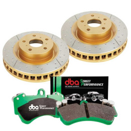 Set Frână Față, DBA X-Gold Street Performance, Toyota Land Cruiser 2007 - 2021 - EDK.ro