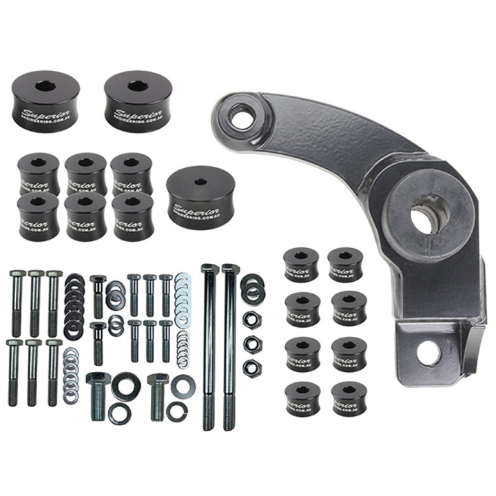 Front Diff Drop Kit, Superior Engineering, Toyota Land Cruiser 2007 - 2021 - EDK.ro
