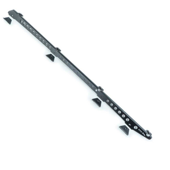 Roof Rack with Mounting Rails 220x125 cm, OFD, Toyota Land Cruiser 2007 - 2021 - EDK.ro