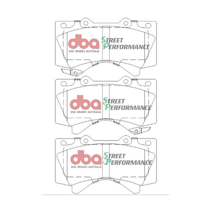 Front Brake Kit, DBA XS 4000 Street Performance, Toyota Land Cruiser 2007 - 2021, Toyota Tundra 2007 - 2021 - EDK.ro