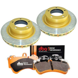 Front Brake Kit, DBA XS 4000 Street Performance, Toyota Land Cruiser 2007 - 2021, Toyota Tundra 2007 - 2021 - EDK.ro