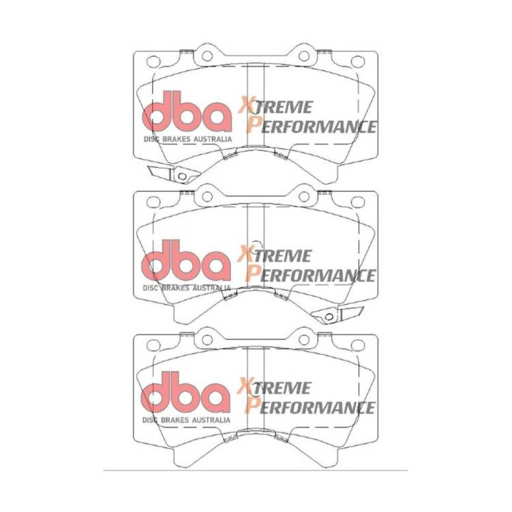 Front Brake Kit, DBA XS 4000 Street Performance, Toyota Land Cruiser 2007 - 2021, Toyota Tundra 2007 - 2021 - EDK.ro