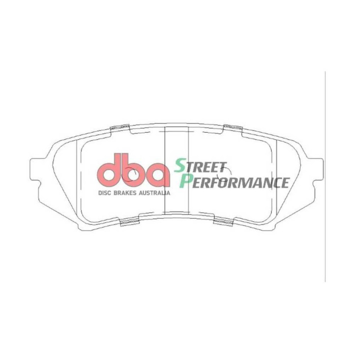 Rear Brake Kit, DBA X-Gold Street Performance, Toyota Land Cruiser 2007 - 2021, Toyota Tundra 2007 - 2021 - EDK.ro