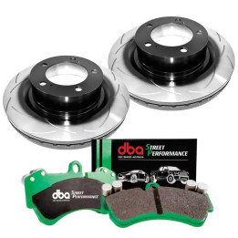 Front Brake Kit, DBA T2 Street Performance, Toyota Land Cruiser 2007 - 2021, Toyota Tundra 2007 - 2021 - EDK.ro