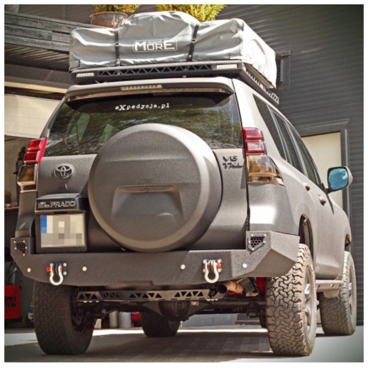 Bară de Protecție Spate, MorE 4x4, Toyota Land Cruiser 2009 - 2023 - EDK.ro