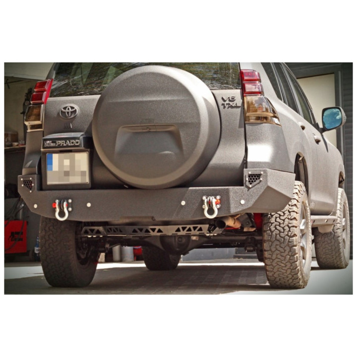 Rear Protection Bar, MorE 4x4, Toyota Land Cruiser 2009 - 2023 - EDK.ro