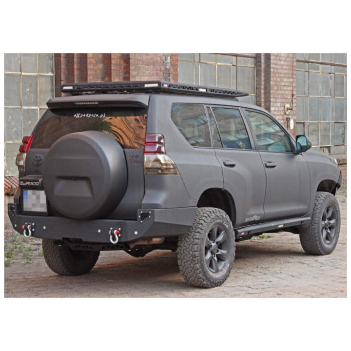 Rear Protection Bar, MorE 4x4, Toyota Land Cruiser 2009 - 2023 - EDK.ro