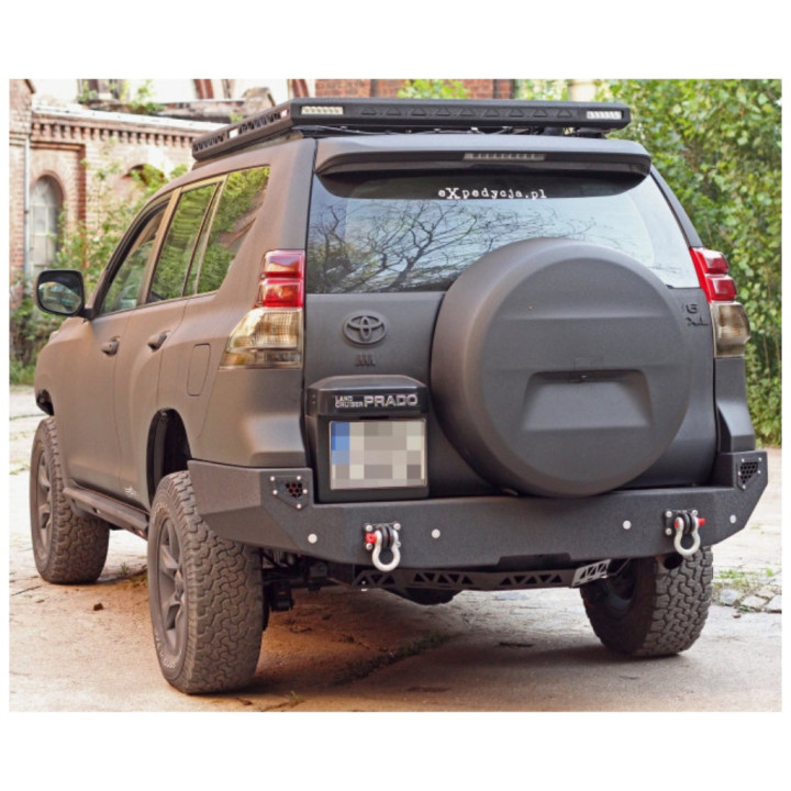 Rear Protection Bar, MorE 4x4, Toyota Land Cruiser 2009 - 2023 - EDK.ro