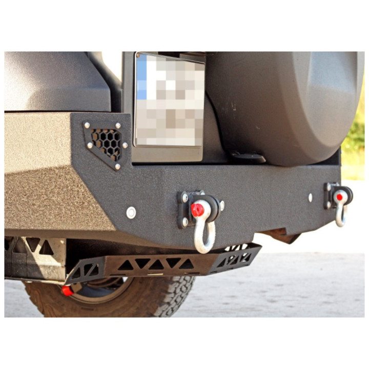Rear Protection Bar, MorE 4x4, Toyota Land Cruiser 2009 - 2023 - EDK.ro