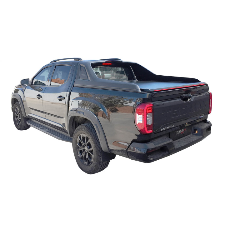 Electronically Assisted Roll Top Tonneau Bed Cover, Tessera 4x4 Roll+, Maxus T90 EV with OEM Rollbar 2021 - Present - EDK.ro