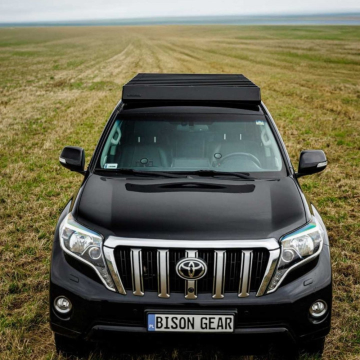 Roof Rack, Bison Gear OX PRO, Toyota Land Cruiser 2009 - 2023 - EDK.ro