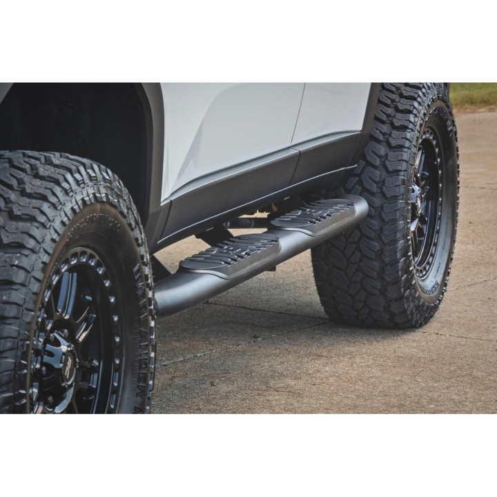 Side Steps, Rough Country Oval Nerf Step, Toyota Land Cruiser 2024 - Present - EDK.ro