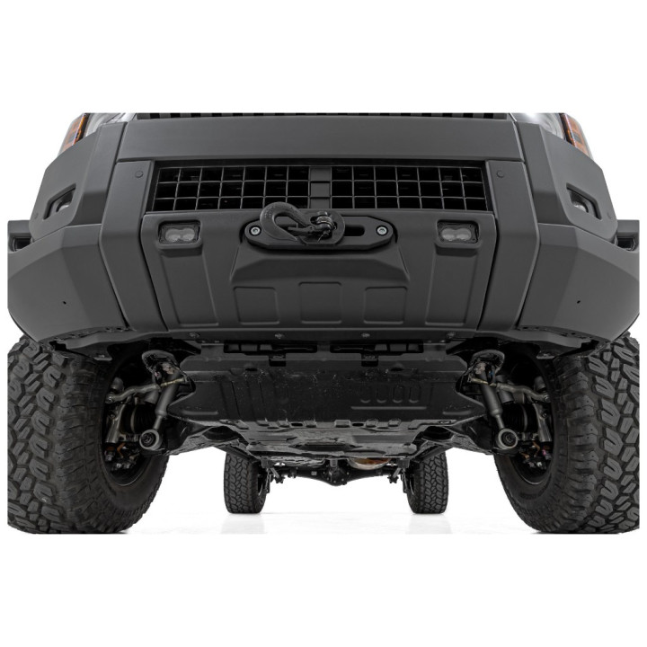 Placă de Montare Ascunsă pentru Troliu Fxs cu Lumini LED Albe, Rough Country, Toyota Land Cruiser 2024 - Prezent - EDK.ro