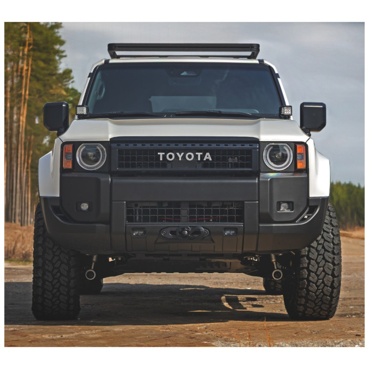 Placă de Montare Ascunsă pentru Troliu Fxs cu Lumini LED Galbene, Rough Country, Toyota Land Cruiser 250 2024 - Prezent - EDK.ro
