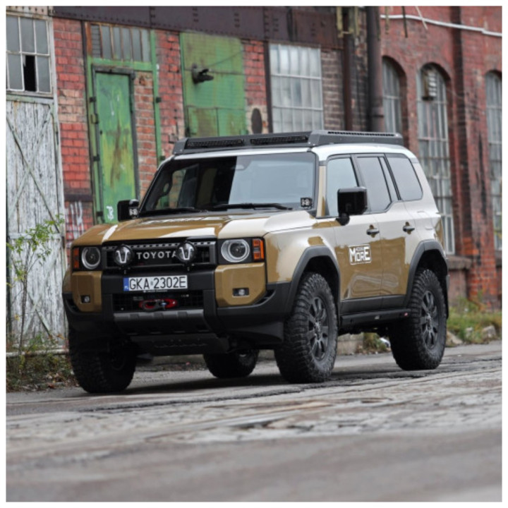 Placă de Montare Ascunsă pentru Troliu, MorE 4x4, Toyota Land Cruiser 250 2024 - Prezent - EDK.ro