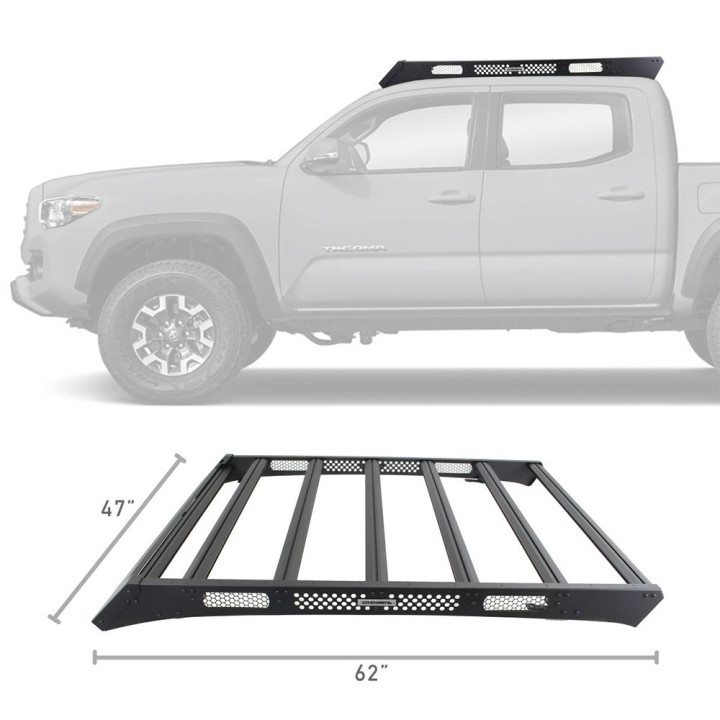 Roof Rack, Go Rhino Ceros, Toyota Land Cruiser 2024 - Present - EDK.ro