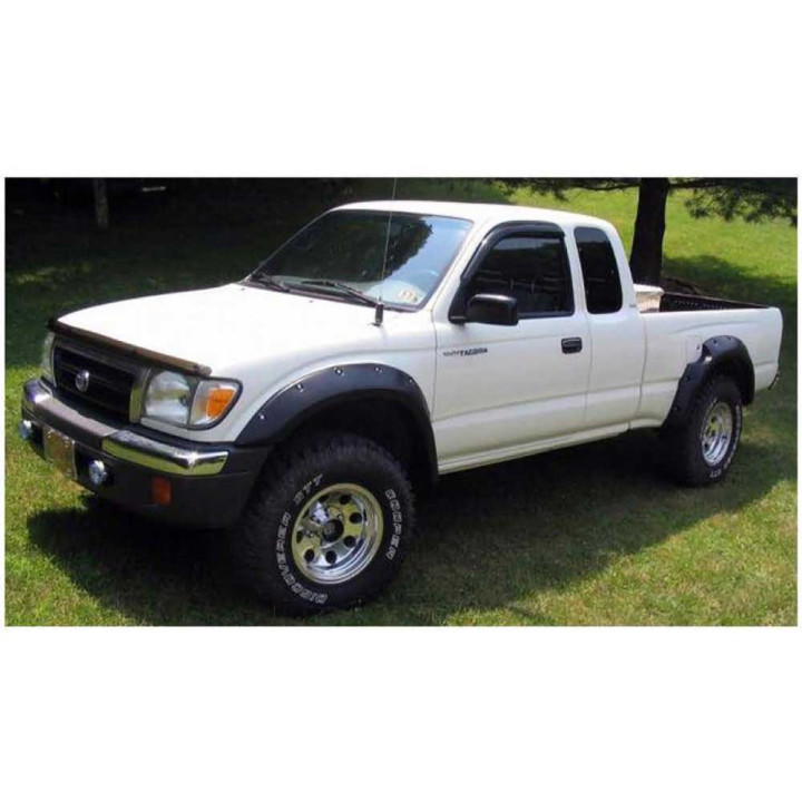 Front and Rear Fender Flares, Bushwacker Cut-Out Style, Toyota Tacoma 1995 - 2004 - EDK.ro