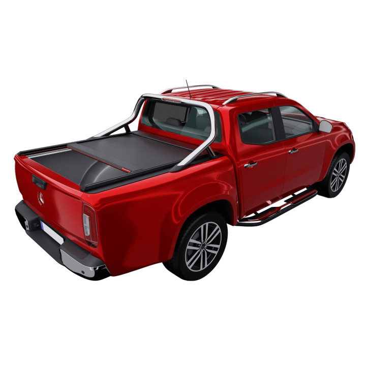 Închidere de Benă Tip Rulou Electric, Tessera 4x4 Roll+, Mercedes-Benz X-Class cu Rollbar OEM 2017 - 2020 - EDK.ro