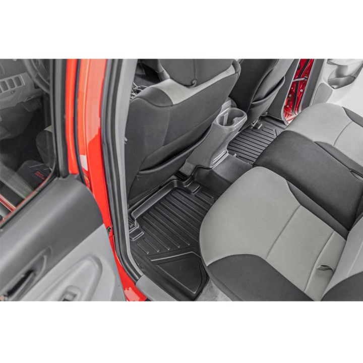 Front and Rear Floor Mats, Rough Country, Toyota Tacoma 2005 - 2015 - EDK.ro