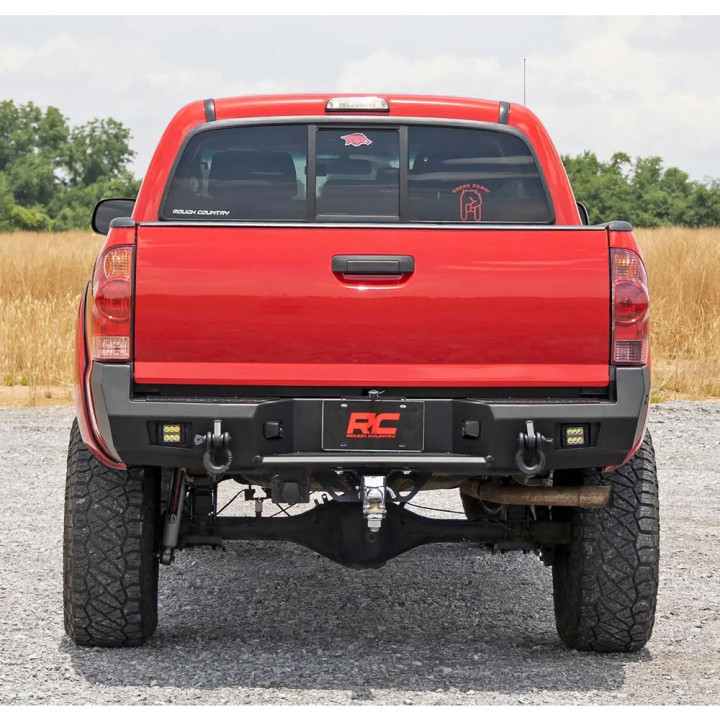 Bară de Protecție Spate, Rough Country cu Lumini LED, Toyota Tacoma 2005 - 2015 - EDK.ro