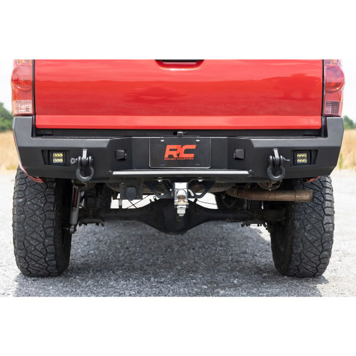 Bară de Protecție Spate, Rough Country cu Lumini LED, Toyota Tacoma 2005 - 2015 - EDK.ro