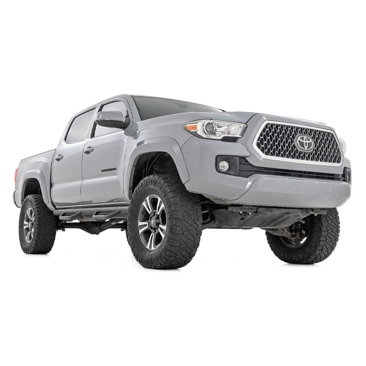 Praguri Laterale, Rough Country Nerf Step, Toyota Tacoma 2005 - 2023 - EDK.ro