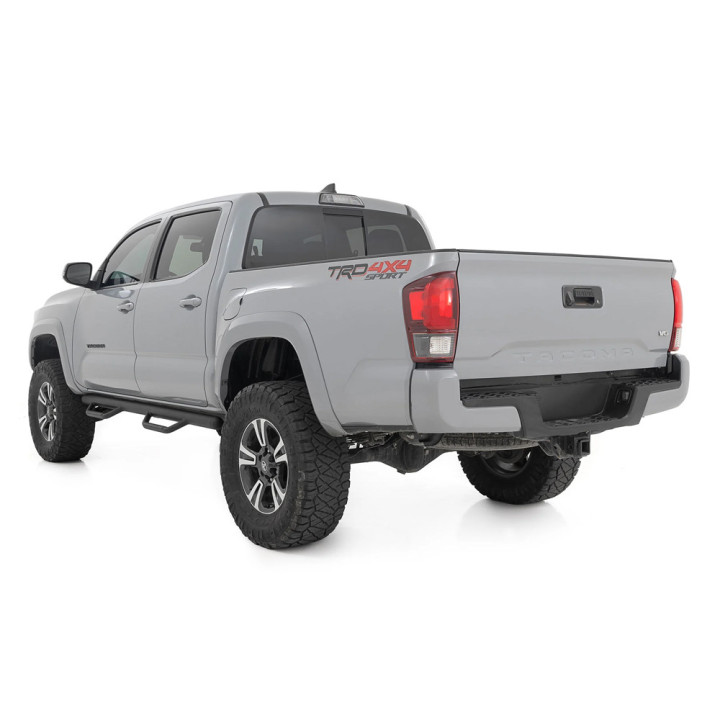 Side Steps, Rough Country Nerf Step, Toyota Tacoma 2005 - 2023 - EDK.ro
