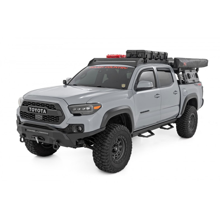 Side Steps, Rough Country SRL2, Toyota Tacoma 2005 - 2023 - EDK.ro
