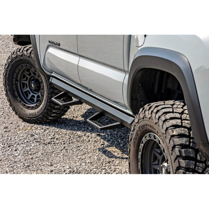 Side Steps, Rough Country SRL2, Toyota Tacoma 2005 - 2023 - EDK.ro