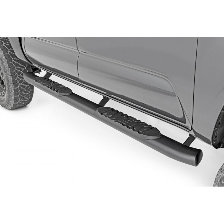 Praguri Laterale, Rough Country Oval Nerf Step, Toyota Tacoma 2005 - 2023 - EDK.ro