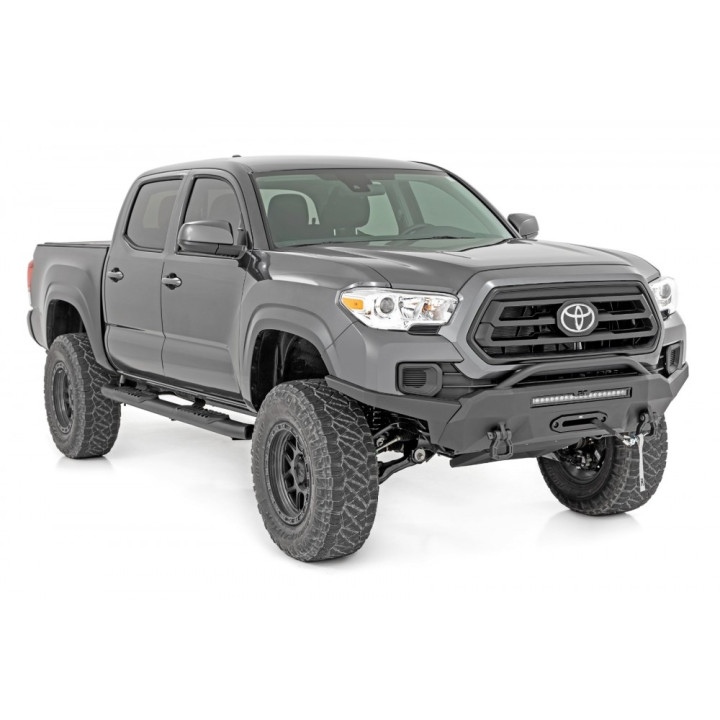Side Steps, Rough Country Oval Nerf Step, Toyota Tacoma 2005 - 2023 - EDK.ro