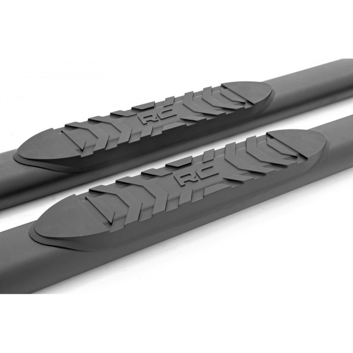 Side Steps, Rough Country Oval Nerf Step, Toyota Tacoma 2005 - 2023 - EDK.ro