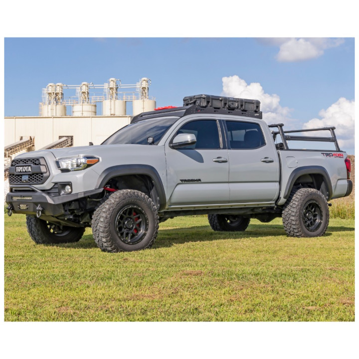 Upper Control Arm Kit Red, Rough Country Lift 3.5 Inch, Toyota Tacoma 2005 - 2023 - EDK.ro