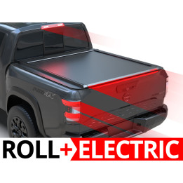 Electronically Assisted Roll Top Tonneau Bed Cover, Tessera 4x4 Roll+, Nissan Frontier Bed Length 6.1 Feet 2022 - Present - EDK.