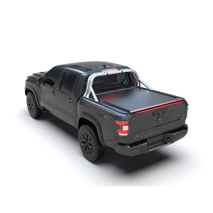 Electronically Assisted Roll Top Tonneau Bed Cover, Tessera 4x4 Roll+, Nissan Frontier Bed Length 6.1 Feet 2022 - Present - EDK.
