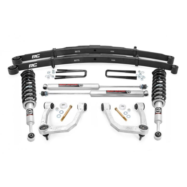 Lift Kit, Rough Country N3 Lift 3.5 Inch, Toyota Tacoma 2005 - 2023 - EDK.ro