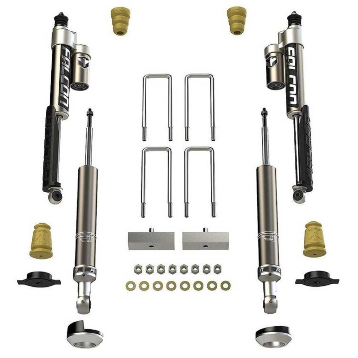 Kit Suspensie de Ridicare cu Amortizoare Falcon, TeraFlex Lift 0-2.25 Inch, Toyota Tacoma 2005 - 2023 - EDK.ro