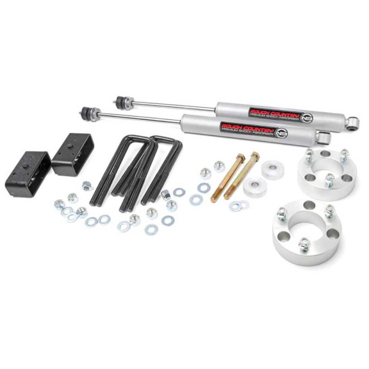 Suspension Lift Kit, Rough Country Lift 3 Inch, Toyota Tacoma 2005 - 2023 - EDK.ro