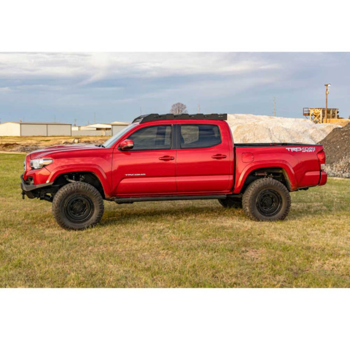 Roof Rack with 40 Inch LED Light Bar, Rough Country, Toyota Tacoma 2005 - 2023 - EDK.ro