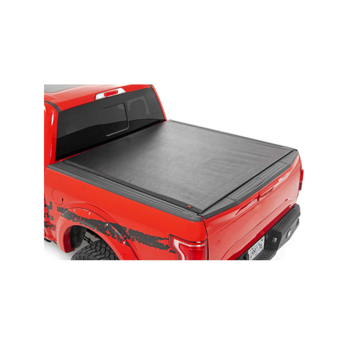Soft Top Tonneau Bed Cover, Rough Country Roll, Chevrolet Colorado / GMC Canyon Bed Length 5.0 Feet 2014 - Present - EDK.ro